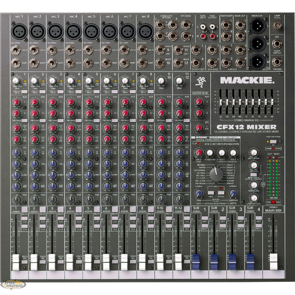 Photo : Table Mixage Mackie CFX12