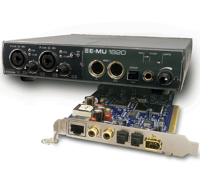 Photo annonce Ordinateur Asus & carte EMU 1820 dedie MAO