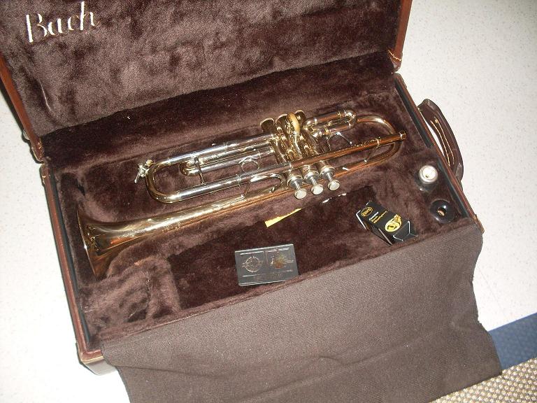 Photo : Trompette Stradivarius Bach Ut Sib 239