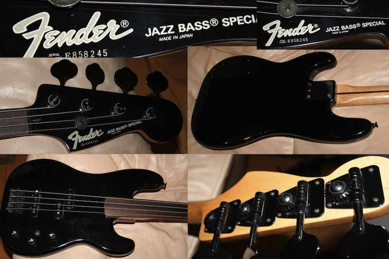 Photo annonce Fender Jazz Bass fretless de 1985