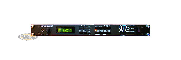 Photo : Ensoniq SQR & rack synthe