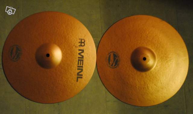 Photo : Cymbale Charleston MEINL 14
