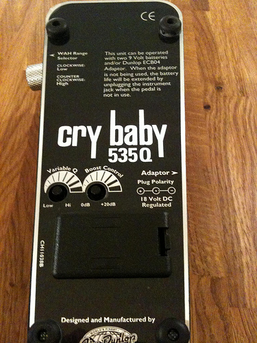 Photo : Dunlop Cry Baby 535Q
