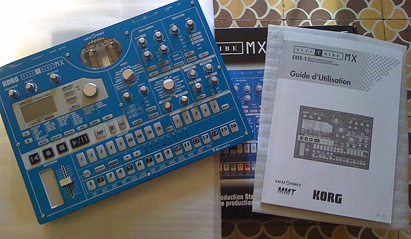 Photo annonce Korg Electribe EMX 1 & Behringer Xenyx 802