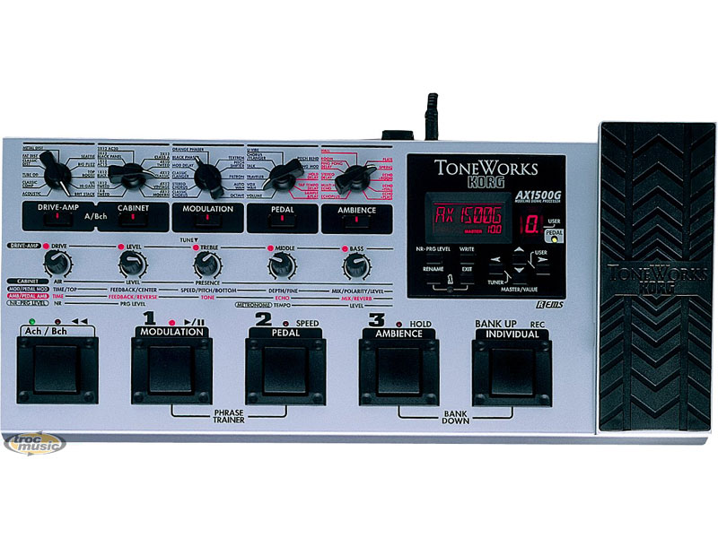 Photo : Multi effets Guitare Korg AX 1500 G