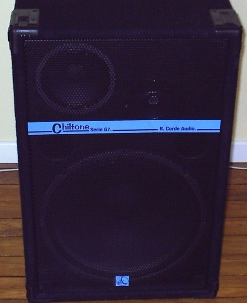 Photo annonce Enceinte Chiltone CG7 153 B Corde Audio