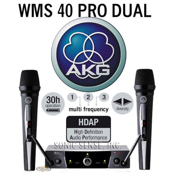 Photo : AKG WMS 40 Pro Vocal