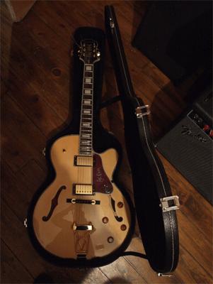 Photo : Epiphone Joe Pass Emperor II & Etui rigide