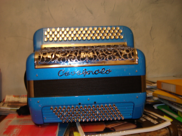 Photo annonce Accordeon CAVAGNOLO chromatique a boutons