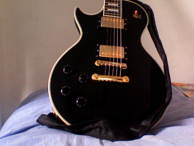 Photo annonce Les paul custom RLC Burny made in japan
