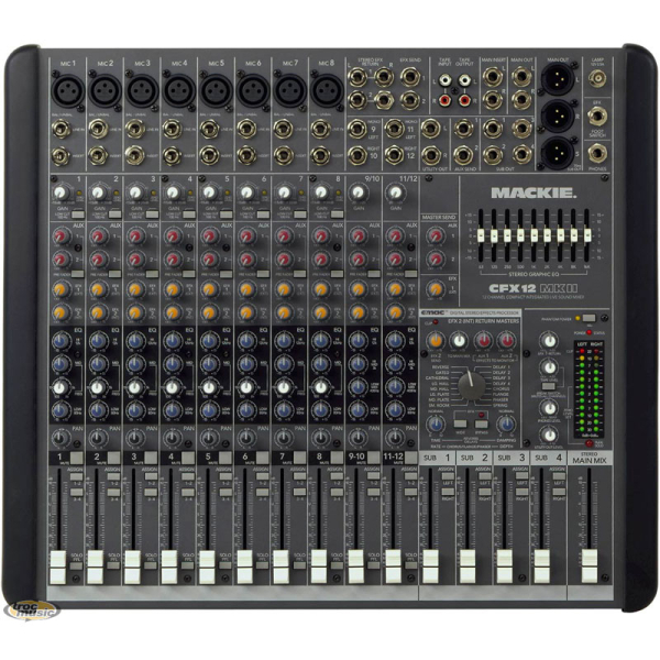 Photo : CONSOLE MACKIE CFX12 MKII