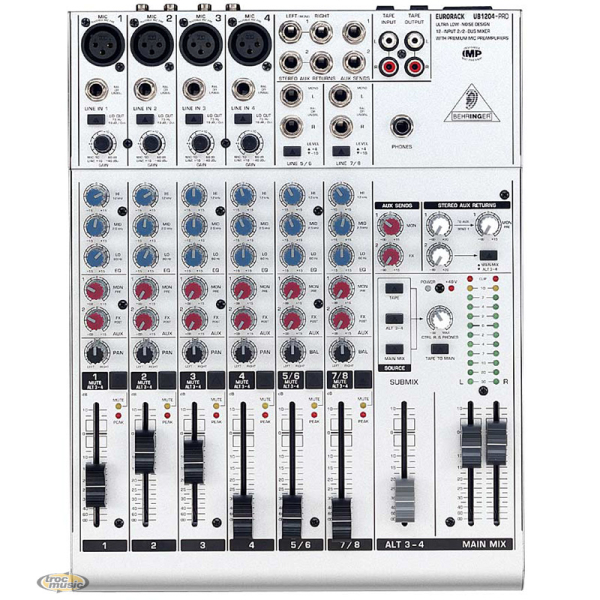 Photo annonce Console Behringer Eurorack UB1204 Pro