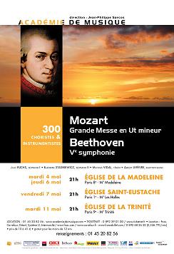 Photo : Concert Mozart Beethoven