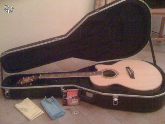 Photo annonce Guitare Ibanez Folk & Etui Gator Case