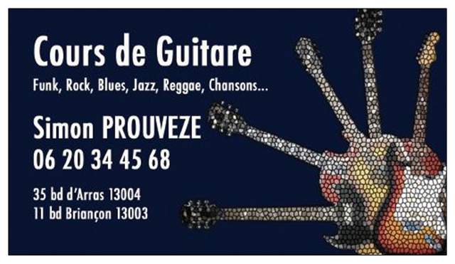 Photo annonce Cours de Guitare harmonie rythme solo impro