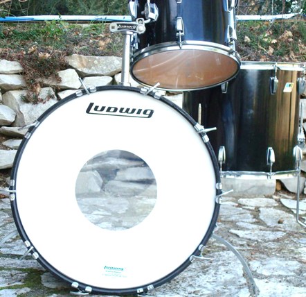 Photo annonce Batterie LUDWIG USA 24x14x18