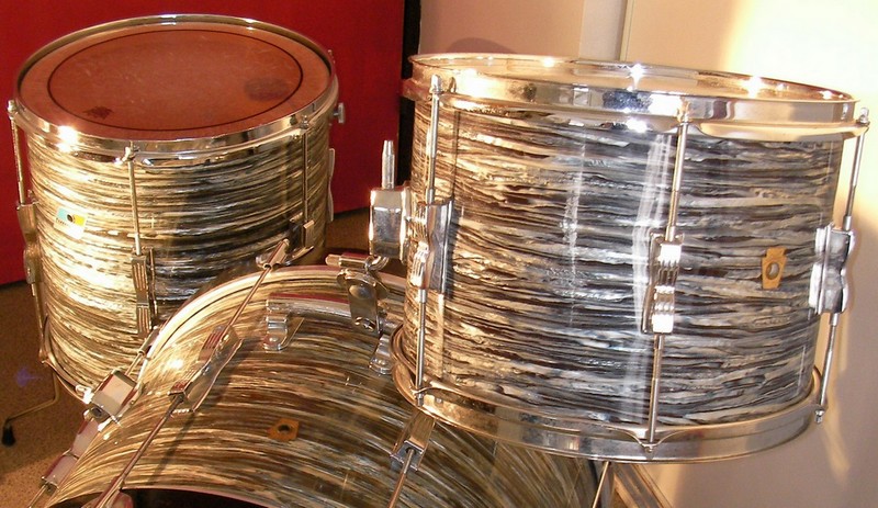Photo : Batterie Ludwig vintage jazzette