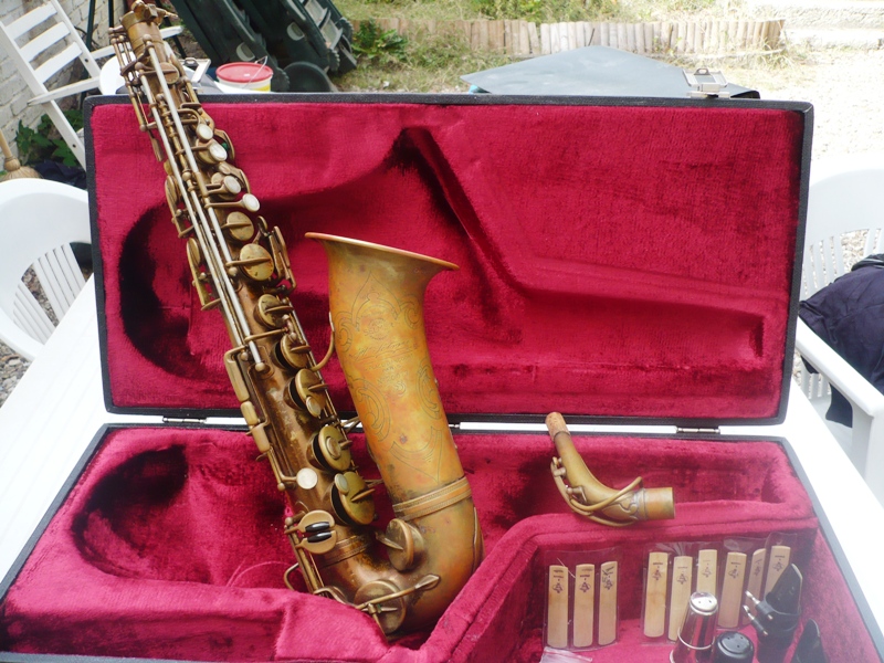 Photo : Saxo Alto Selmer radio improved de 1934