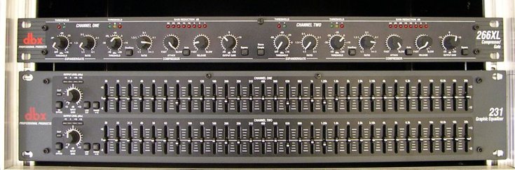 Photo : DBX 266XL & EQ 231