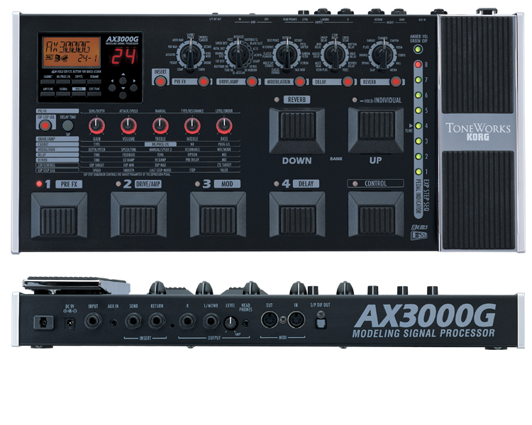 Photo annonce KORG Ax3000g Multi effet guitare