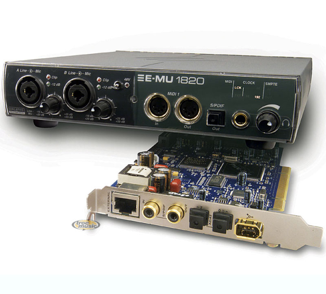 Photo annonce Carte Son E MU 1820