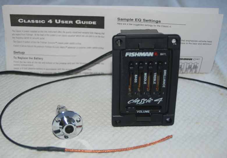 Photo annonce Preampli electro acoustique FISHMAN Classic 4