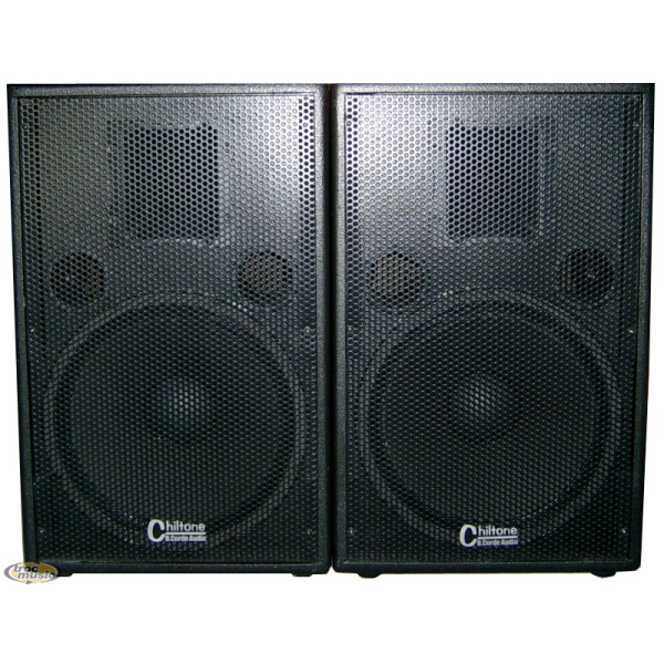 Photo annonce 2 Enceintes B Corde Chiltone CG7 152 & ampli 