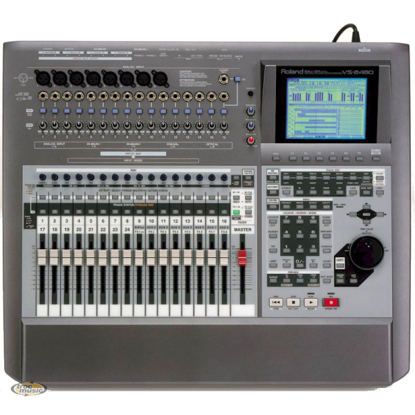 Photo annonce Multipiste Roland VS 2480 & Interface 8 inout