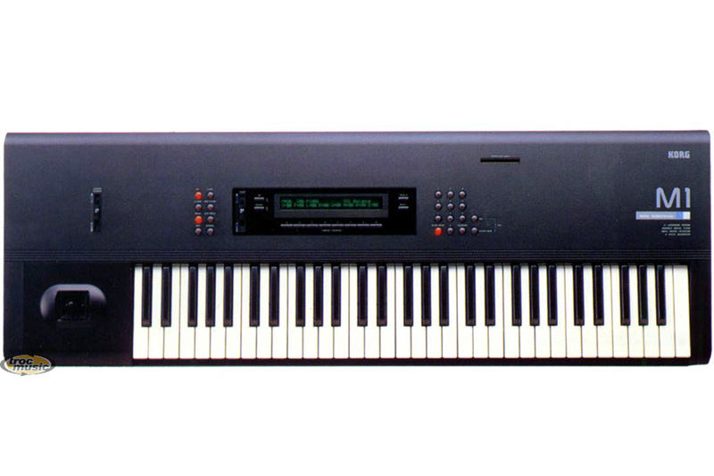 Photo annonce Synthetiseur Korg M1 & Cable Alimentation