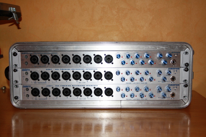 Photo annonce Interface Audio Presonus 2 firepod & 1 FP10