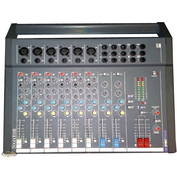 Photo annonce Console Soundcraft  Folio 10 2