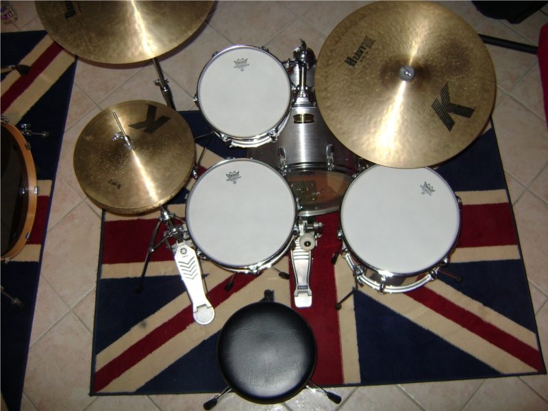 Photo annonce Batterie YAMAHA Junior Kit MANU KATCHE 4 futs