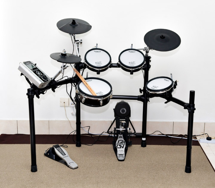 Photo annonce Batterie Roland TD 9 KX & Ampli Yamaha