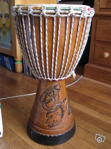 Photo annonce Djembe du Senegal & Peau 27 cm