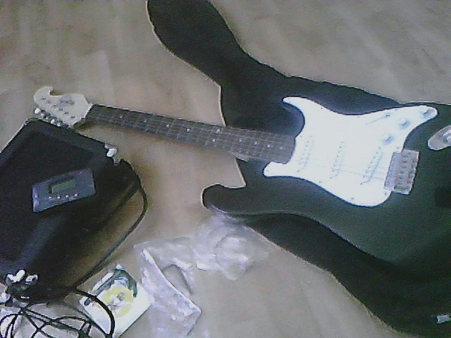 Photo annonce Guitare electrique XP & Housse ampli sangle