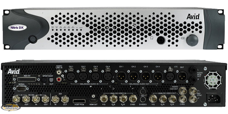 Photo annonce Avid Media Composer Nitris DX