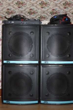 Photo annonce Enceinte   Sono   APG DS12 x 4
