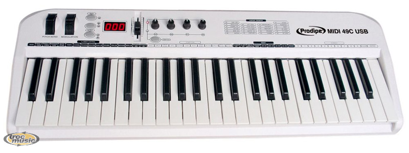 Photo annonce Prodipe    49C    Midi USB Keyboard