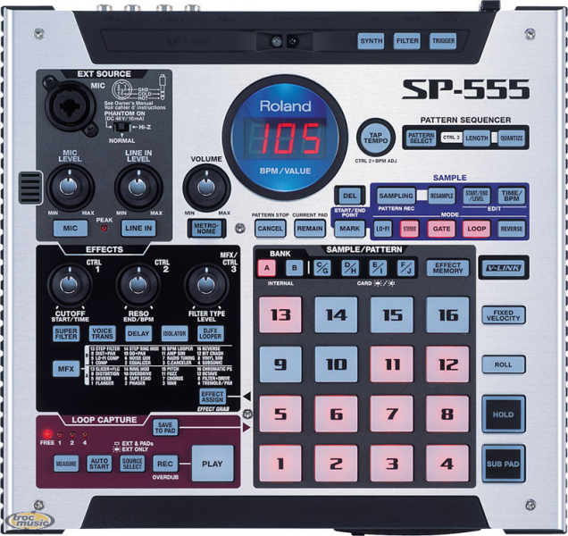 Photo annonce ROLAND  SP  555   & Accessoires