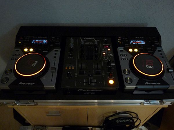 Photo annonce Pack Pioneer CDJ  400 x 2 + DJM 400 + Flycase