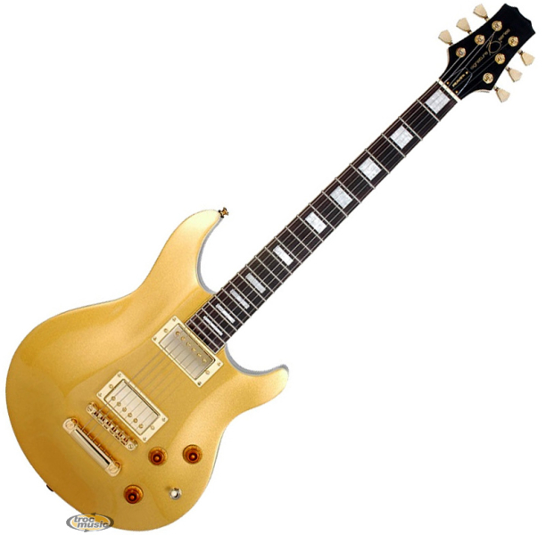 Photo annonce Guitare Peavey Electrique Gold + piezo