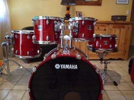 Photo annonce YAMAHA OAK CUSTOM RED 22