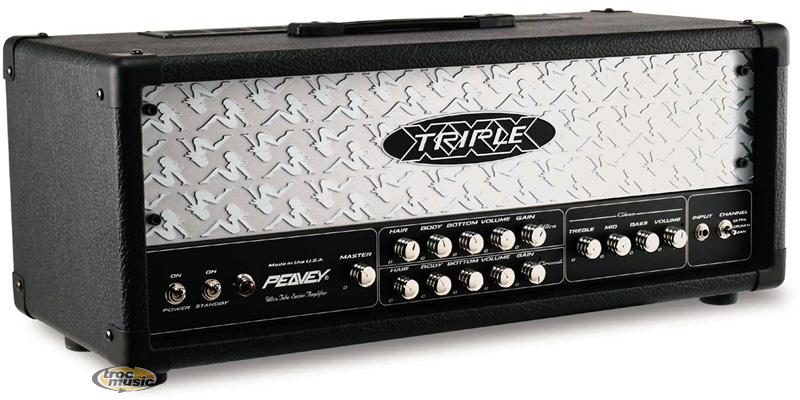 Photo annonce Peavey Triple XXX Head Tete ampli a lampes