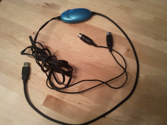 Photo annonce USB MIDI UNO INTERFACE   M AUDIO