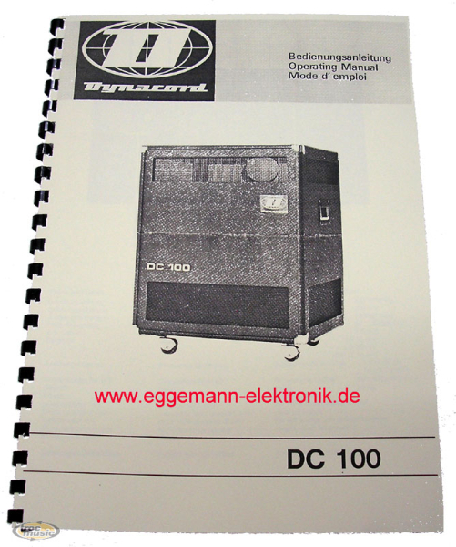 Photo annonce Cabine   Leslie   Dynacord DC 100 pour orgue