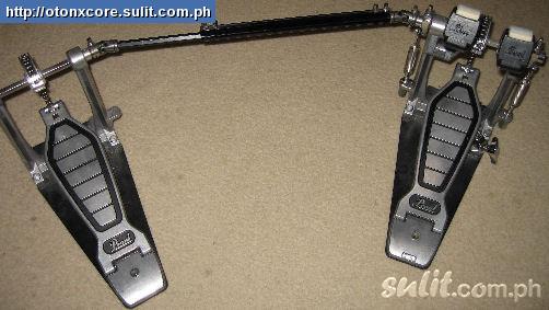 Photo annonce Double pedale Pearl POWERSHIFTER + sacoche