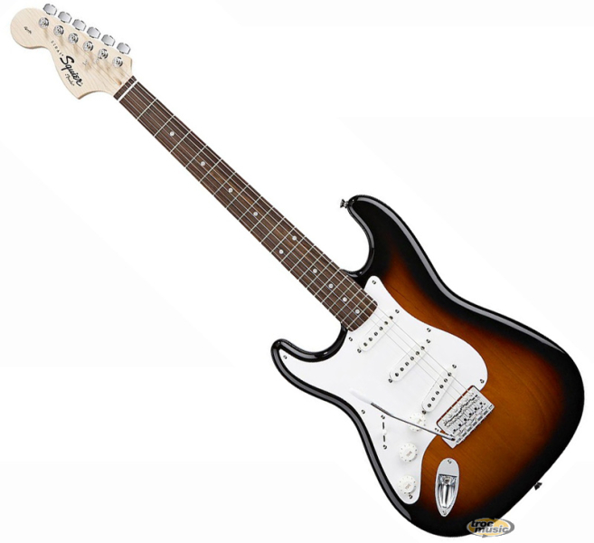 Photo annonce Squier Stratocaster gaucher 93