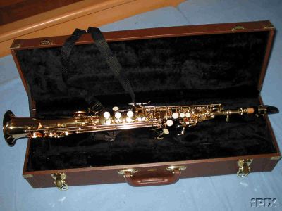 Photo annonce Saxophone Soprano Belcrest Taiwan etat neuf