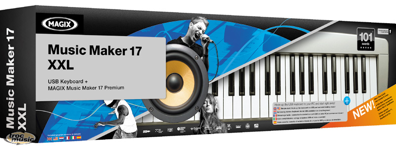 Photo annonce MAGIX MUSIC MAKER 17 PREMIUM XXL