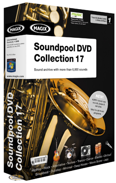 Photo annonce MAGIX Soundpool DVD Collection 17